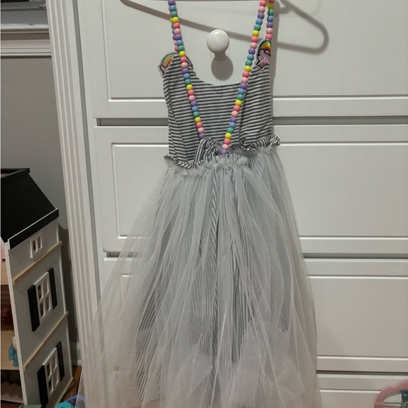 New Lola and the boys SWEET CANDY LOVERS PATCH DRESS size 6 - Picture 3 of 5